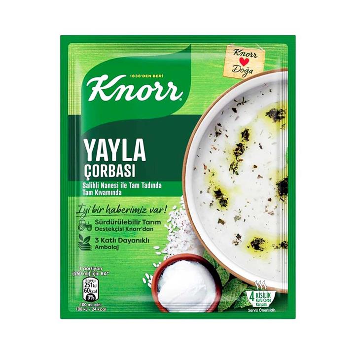 سوپ گیاهان کوهی معطر کنور Knorr 72 گرم